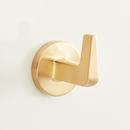 Robe Hook in Brushed Gold