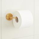 Toilet Tissue Holder in Brushed Gold