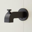 Tub Spout with Diverter in Matte Black
