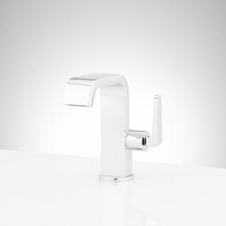 Single Handle Monoblock Bathroom Sink Faucet in Chrome