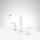 Signature Hardware Chrome Two Handle Widespread Bathroom Sink Faucet 