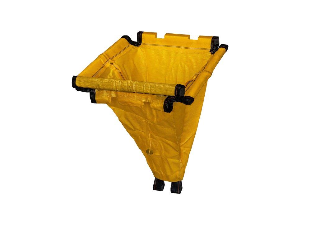 2X3 FT SILTSACK CURB HF YELL 