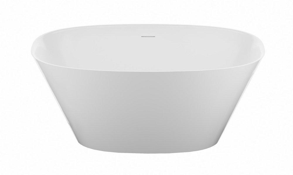 ISLITA MINERAL COMPOSITE AIR BATH - MATTE GRAY 66.75X32.75 
