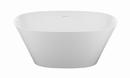 ISLITA MINERAL COMPOSITE AIR BATH - GLOSS WHITE 66.75X32.75 