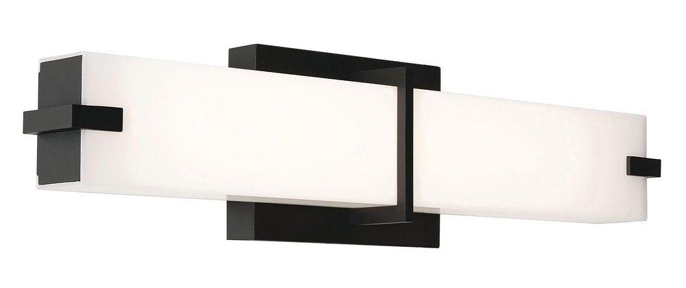 MILLER 24'' VANITY LED 17W 120V BK 