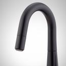 Signature Hardware Matte Black Single Handle Monoblock Bathroom Sink Faucet 
