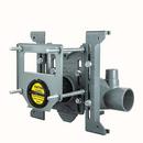 QTK5 LEFT HORIZ 4 IN NH WASTE 2 IN VENT 2 IN AUX INLET CI FCPLT ASSY LEGS TO 5-1/2 IN ABS NIP TILING PLATE BOWL/GASKETS THREADED RODS HARDWARE 