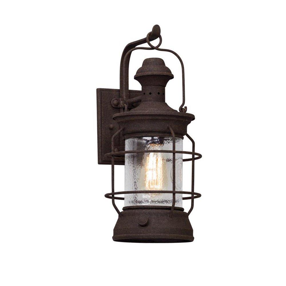 Troy Lighting Heritage Bronze 60W 1-Light 18 in. Outdoor Wall Sconce 