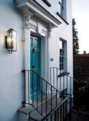 Troy Lighting Forged Iron 60W 3-Light 21-1/2 in. Outdoor Wall Sconce 