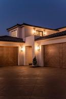 Troy Lighting Forged Iron 60W 4-Light 28-1/2 in. Outdoor Wall Sconce 