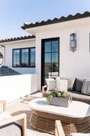 Troy Lighting Forged Iron 60W 4-Light 28-1/2 in. Outdoor Wall Sconce 