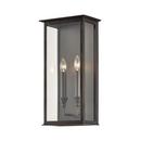 60W 2-Light 19 in. Wall Sconce in Vintage Bronze