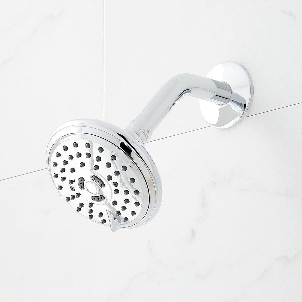 PROVINCETOWN PRESSURE BALANCE SHOWER SYSTEM WITH SLIDE BAR AND HAND SHOWER - CHROME 