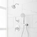 PROVINCETOWN PRESSURE BALANCE SHOWER SYSTEM WITH HAND SHOWER - CHROME 