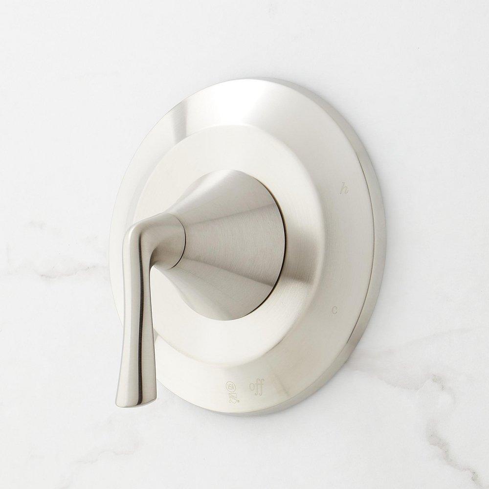 PROVINCETOWN PRESSURE BALANCE SHOWER SYSTEM WITH HAND SHOWER - BRUSHED NICKEL 