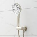 Single Handle Multi Function Pressure Balancing Valve Shower System with Hand Shower in Brushed Nickel 