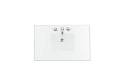 36 in. Vanity Top with White Zeus Quartz and Single Sink