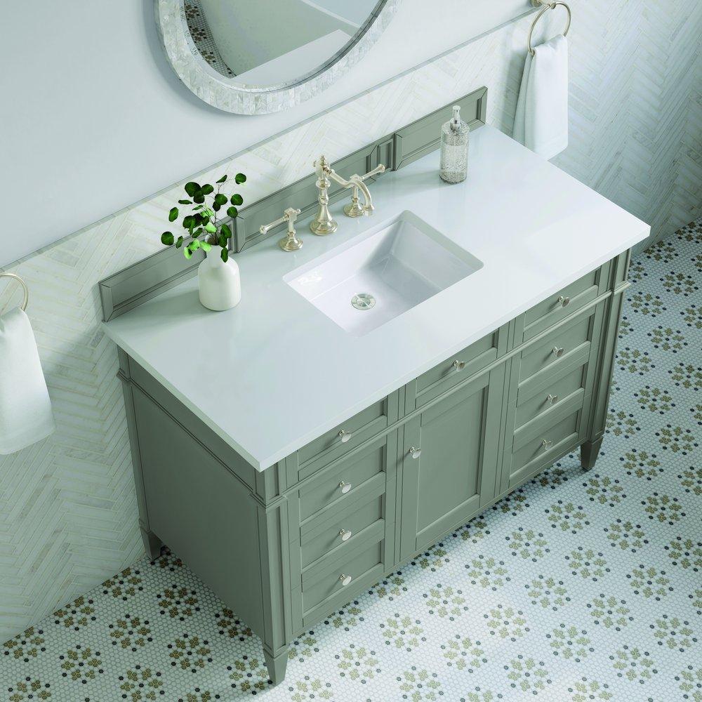 48 in. Floor Mount Vanity in Urban Grey 