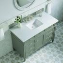 48 in. Floor Mount Vanity in Urban Grey 