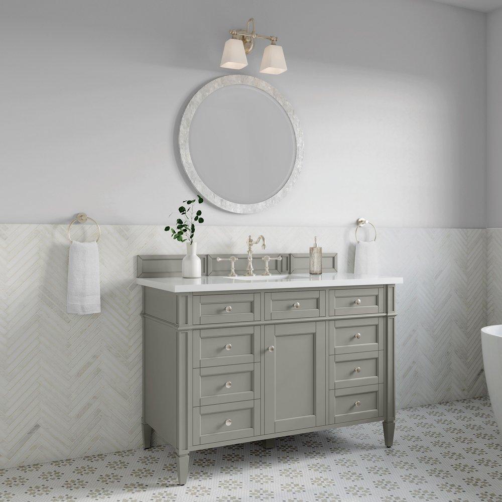 48 in. Floor Mount Vanity in Urban Grey 
