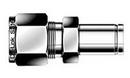 1/2 in. Tube OD x 1/4 in. Tube Stub 316 Stainless Steel Tube Stub Reducer Double Ferrule Pre-Swaged
