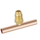 SLIP FIT COP BRAZE TEE 1/4 ODS X 5/16 ODF 3/PK 