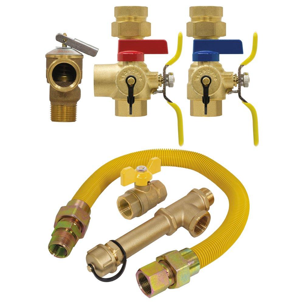 3/4 FIP E2 W/ 3/4 GST & 24 FLEX LINE 