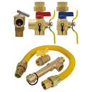 3/4 FIP E2 with 3/4 in. Gas Sediment Trap & 24 in. Flex Line