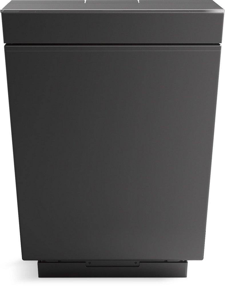 KOHLER Honed Black 0.8 gpf/ 1.0 gpf Dual Flush Elongated One Piece Toilet 