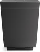 KOHLER Honed Black 0.8 gpf/ 1.0 gpf Dual Flush Elongated One Piece Toilet 