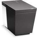 KOHLER Honed Black 0.8 gpf/ 1.0 gpf Dual Flush Elongated One Piece Toilet 