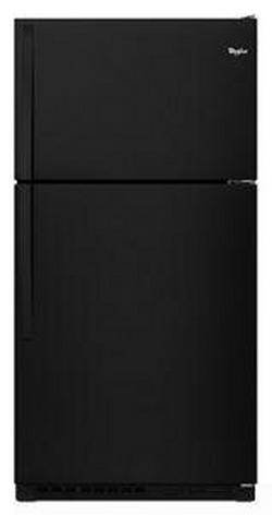 16.3 cu. ft. Top Mount Freezer Refrigerator in Black