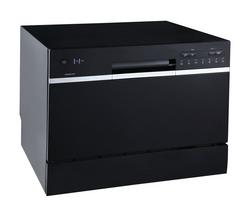 21-5/8 in. Countertop Dishwasher in Black