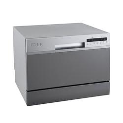 21-5/8 in. Countertop Dishwasher in Silver