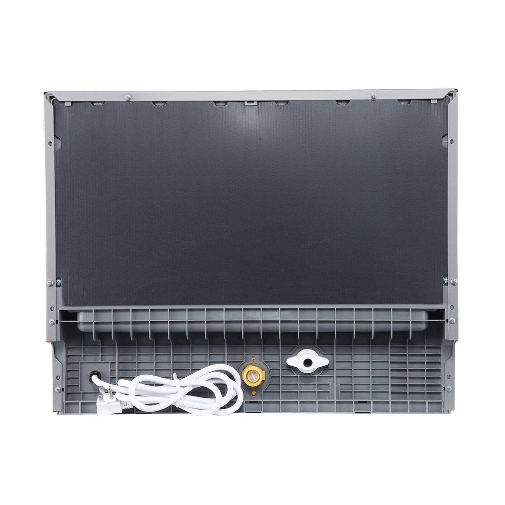 21-5/8 in. Countertop Dishwasher in Silver 