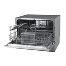 21-5/8 in. Countertop Dishwasher in Silver 