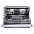 21-5/8 in. Countertop Dishwasher in Silver 