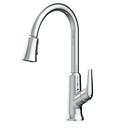 Single Handle Pull Down Kitchen Faucet in
