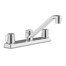 Two Handle Kitchen Faucet in Chrome