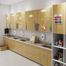 Two Handle Pull Down Kitchen Faucet in Chrome 