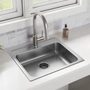 Single Handle Pull Down Kitchen Faucet in Brushed Nickel 