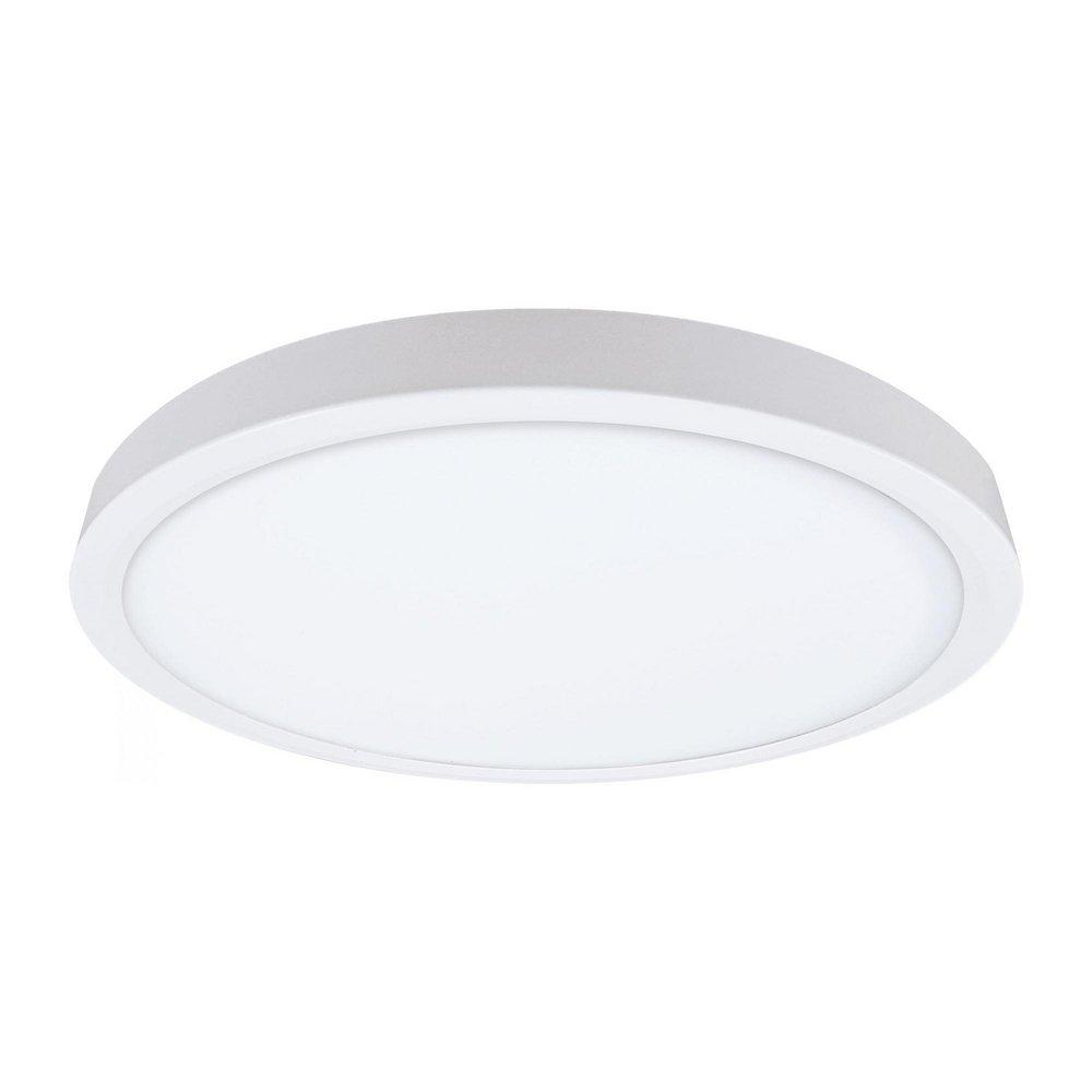 9 in. Ultra Slim Round Disc, Wet Listed in White 