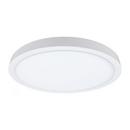9 in. Ultra Slim Round Disc, Wet Listed in White 