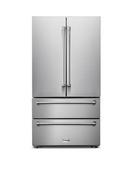 22.5 cu. ft. French Door and Full Refrigerator in Stainless Steel