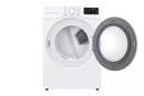 7.4 cu. ft. 27 x 30-1/8 in. 120/208/240V Electric Front Load Dryer in White