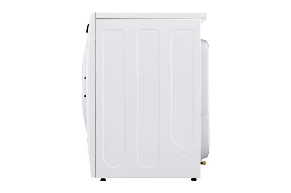 LG Electronics White 7.4 cu. ft. 27 x 30-1/8 in. 120/208/240V Electric Front Load Dryer 