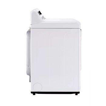 LG White 27 x 29-1/2 in. 240V 7.3 cu. ft. Electric Dryer 