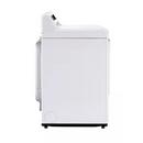 LG White 27 x 29-1/2 in. 240V 7.3 cu. ft. Electric Dryer 