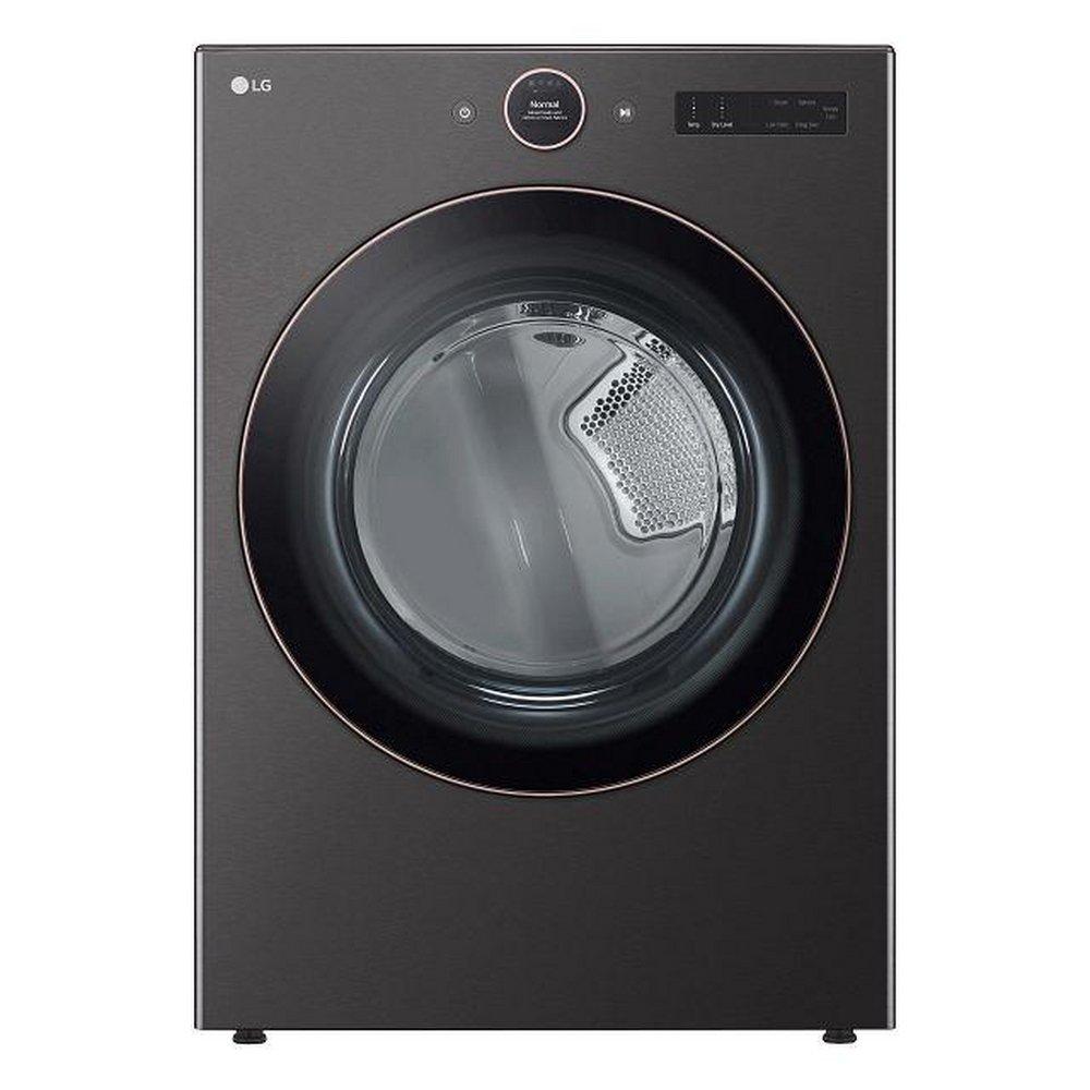 7.4 CU.FT. ULTRA LARGE CAPACITY GAS DRYER WITH SENSOR DRY TURBOSTEAM TECHNOLOGY AND WI-FI CONNECTIVITY BLACK STEEL 