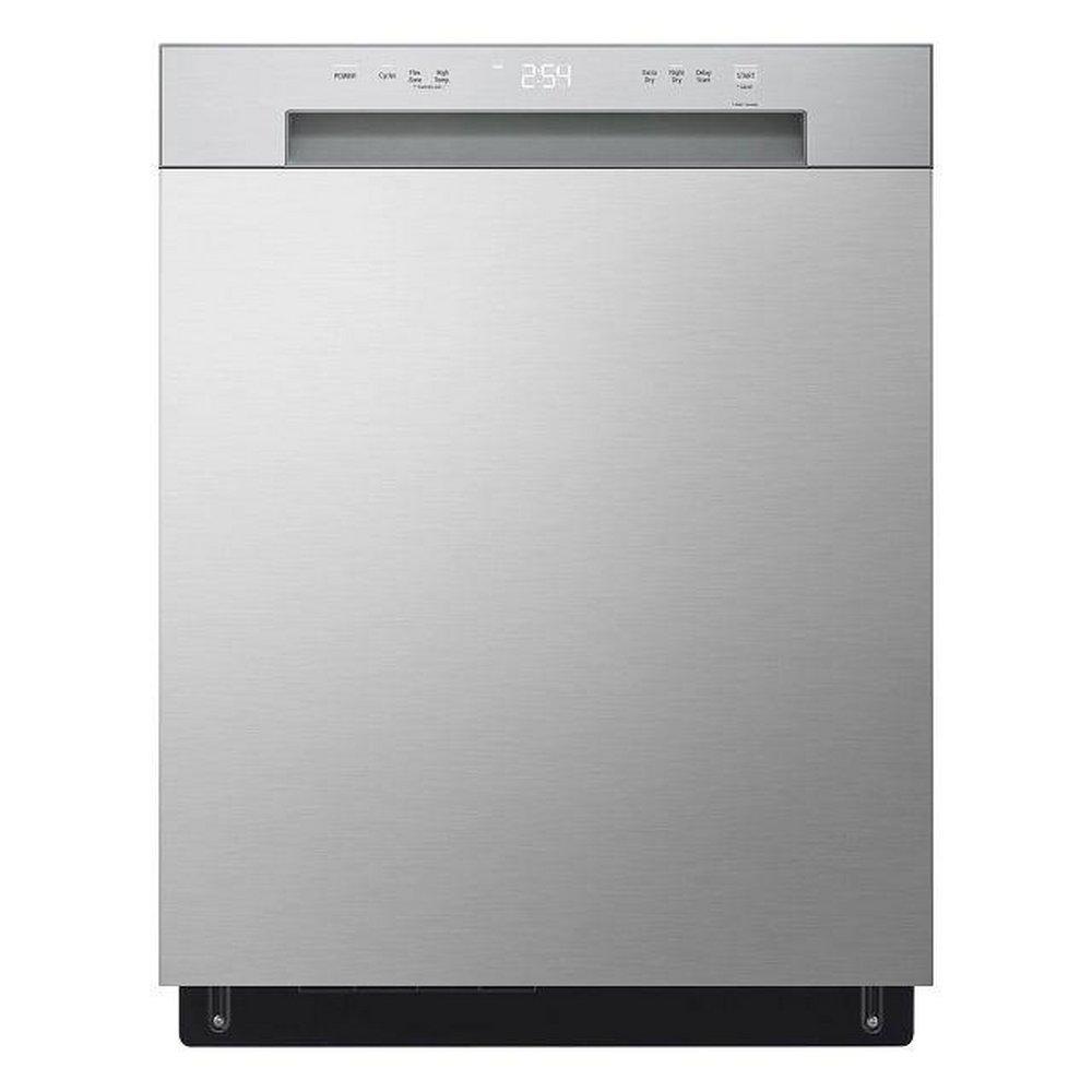 28 in. Front Control Dishwasher with LoDecibel Operation and Dynamic Dry in Stainless Look 